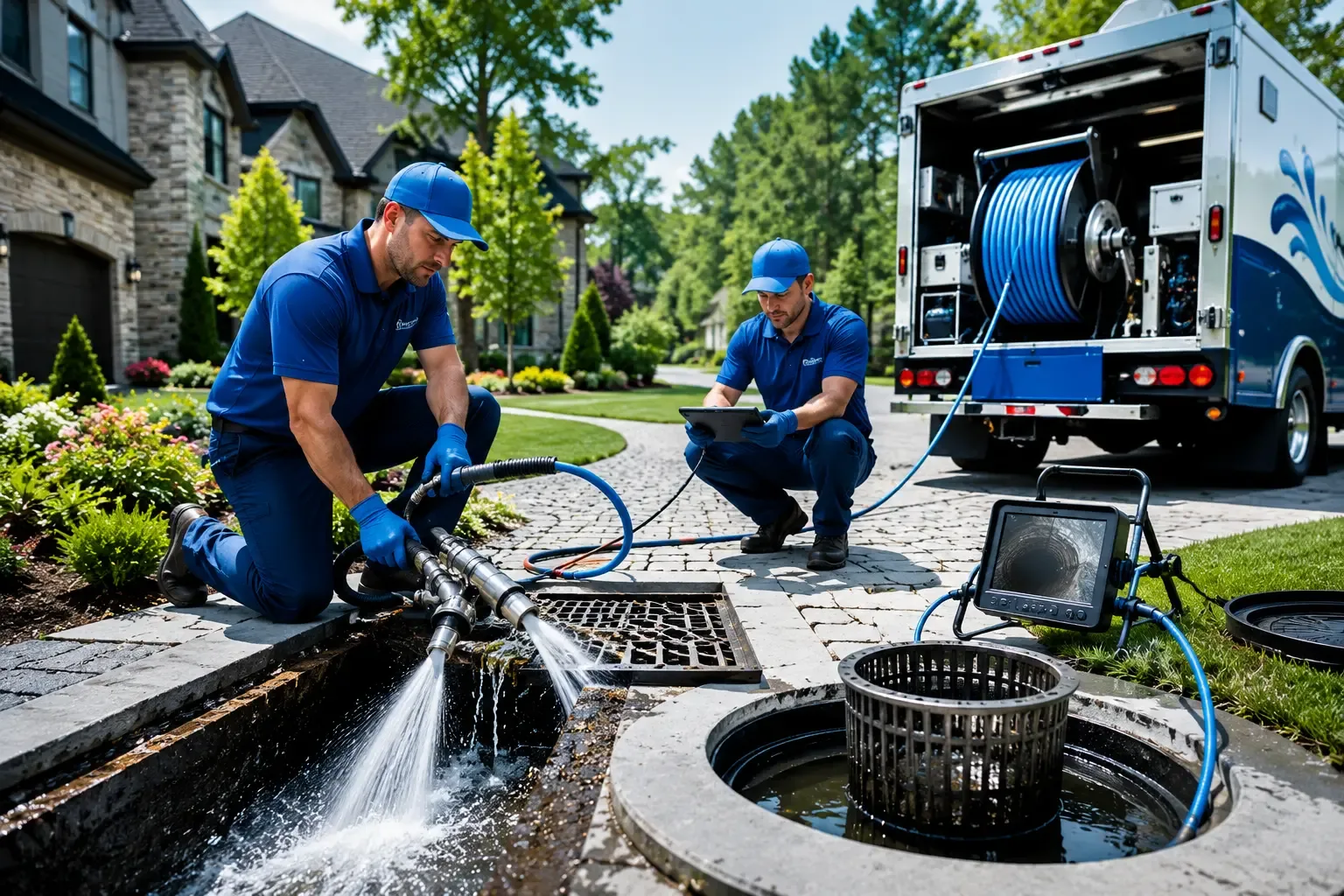 Local outdoor drain cleaning professionals in Glasgow, WV